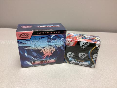 Pokémon Mega Evolution Chaos Rising elite training box, Chaos Rising Expansion