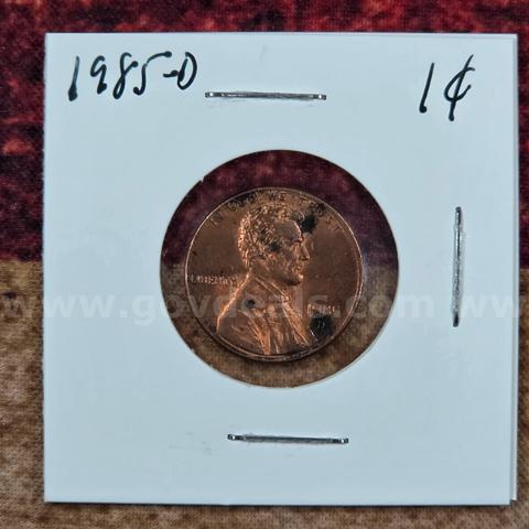 Very Nice Lincoln Penny 1985-D