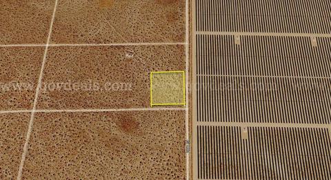 Secure 2.57 acres of opportunity on 20th St in Mojave, CA 93501