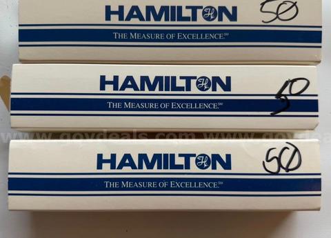 LOT OF  HAMILTON COMPANY 80500 / 80975 / 80700 (NEW IN BOX) syringe 50 ul Labatory SHIPPING