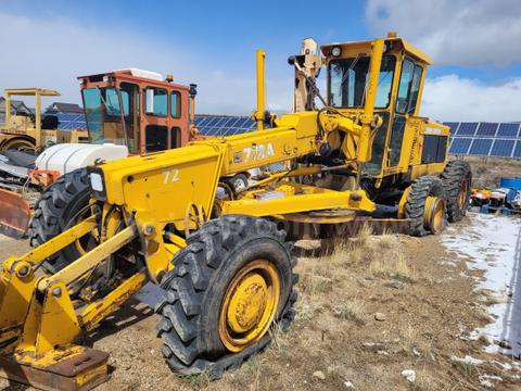 John Deere 772A Motor Grader – Runs & Operates – 3,969 Hours