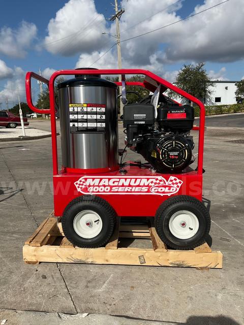 NEW 2025 MAGNUM 4000 SERIES GOLD HOT WATER PRESSURE WASHER