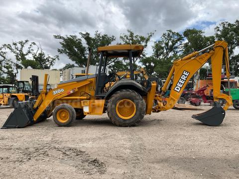 JOHN DEERE BACKHOE LOADER MODEL 310G, DIESEL