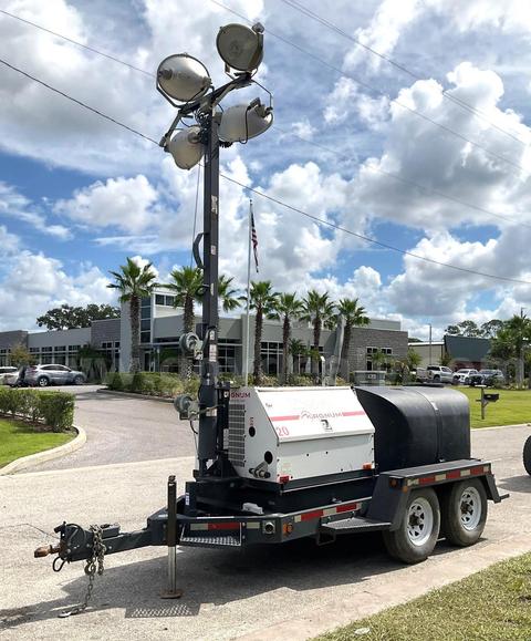 MAGNUM GENERATOR MODEL MTT20 WITH MAGNUM TRAILER