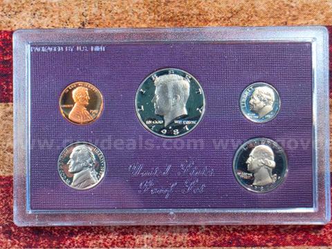 1987 US Mint Proof Set