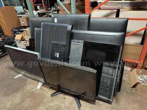 Pallet Lot of 12 Flat Screen Televisions - SCRAP (Lot 918)