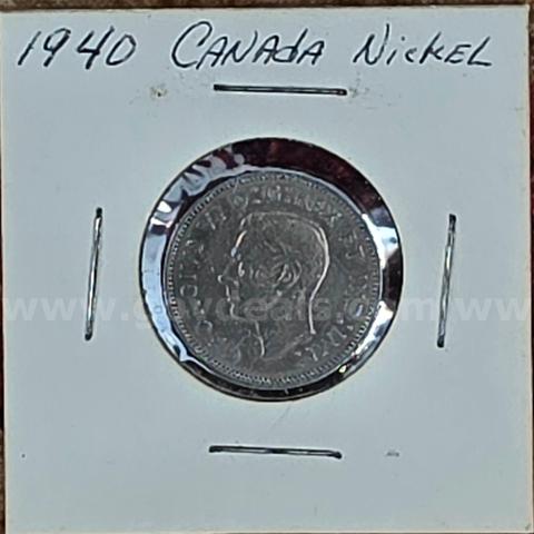 Foreign Coin - Canada 1940