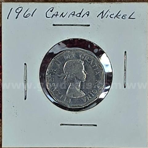 Foreign Coin - Canada 1961