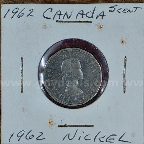 Foreign Coin - Canada 1962