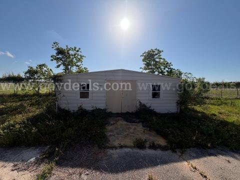 Portable Metal Shed for Removal and Cleanup