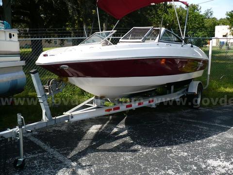 2011 Larson LX850 Bow Rider Boat and Trailer