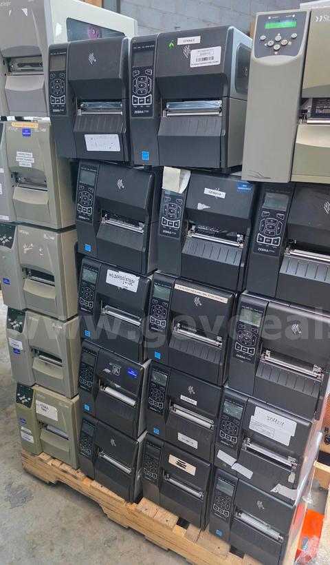 Lots of 40 Zebra  thermal printer