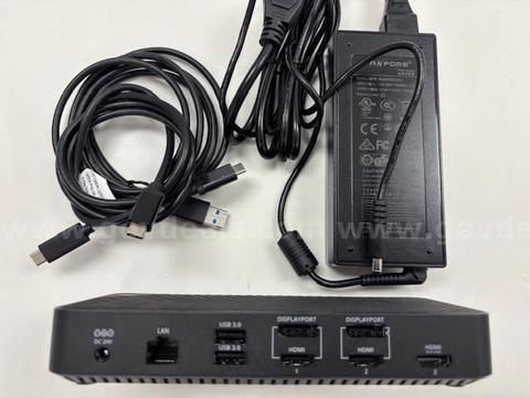 lot of computer accessories LED stands, Docking stations, DP details see list