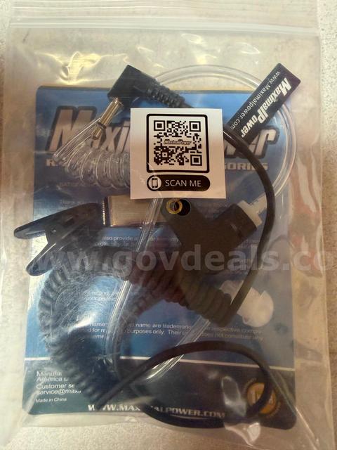 (8) MaximalPower Radio Accessories