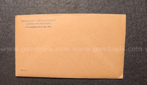 1961 US Treasury Department (Sealed) Philadelphia Silver mint set