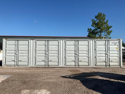 2026 40FT HQ STORAGE CONTAINER, 4 SIDE DOORS, ONE TRIP
