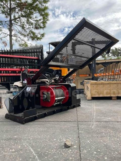 UNUSED 2026 LOGGING WINCH ATTACHMENT FOR SKID STEER