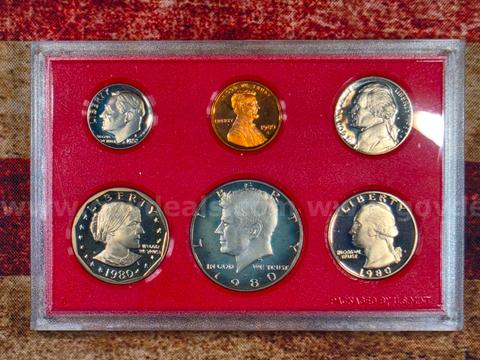 1980 US Mint Proof Set