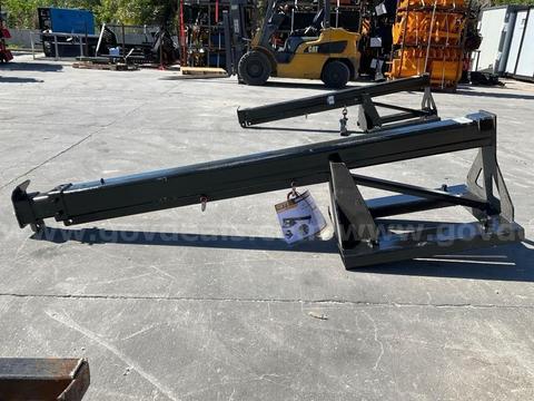 UNUSED 2026 FORKLIFT TELESCOPIC BOOM ATTACHMENT MODEL TB47, MAX LENGTH 132 IN