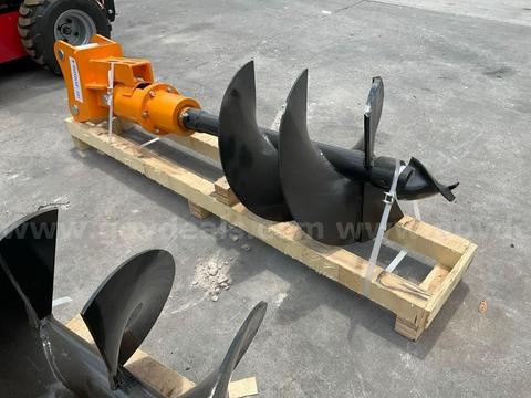 UNUSED CAT 303 EXCAVATOR AUGER WITH BRACKET REDUCER
