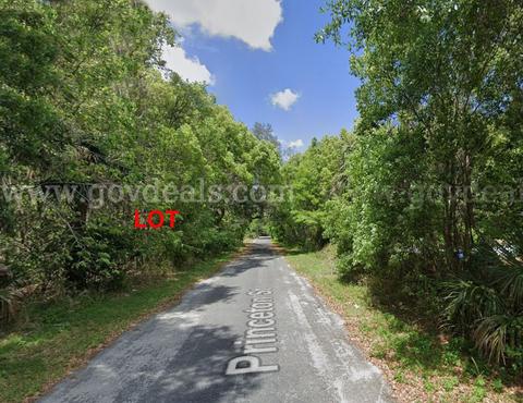 Seville, Florida - Res Lot of Paved Road