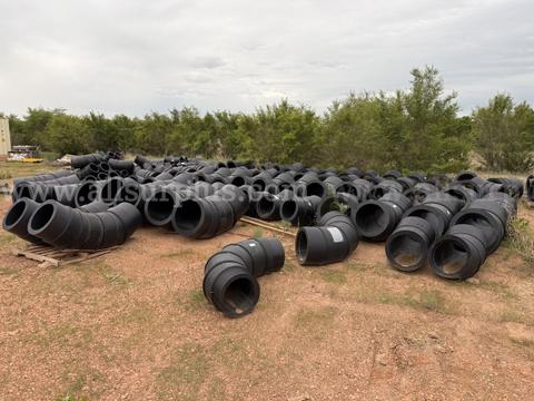 Fittings and Transitions, HDPE, 30in to 6in, SDR 9 to 11, Unused, Approx Qty 263