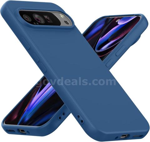 Brand New - Pixel 9 Pro XL Phone Case Silicone, Blue - Shipping Available