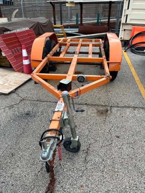 TOW ALONG PRESSURE WASHER TRAILER (STRIPPED)