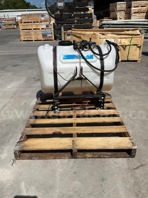 MASTER MFG SKID SPRAYER TANK SYSTEM MODEL EF2200-QA; POLY TANK