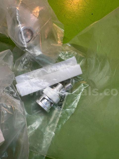 BAG OF NEW OLD STOCK AUDIO VIDEO BNC CONNECTOR ENDS - SHIPPING ONLY - MA