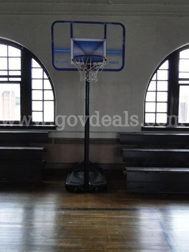 Portable Basketball Hoops (Qty: 2) – Adjustable w/ Weighted Bases