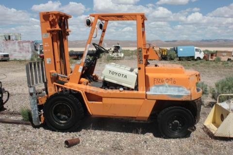 MSTS FY26-096: Toyota 3FG80 Forklift