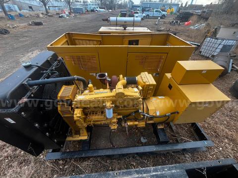 CAT 3406 Diesel Generator – Approx. 300–400 kW – Fuel Tank – Industrial Unit