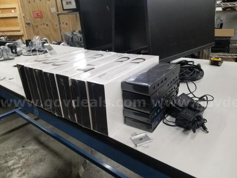 lot of (13) Video Docking Stations some are new factory sealed and other accessories see description