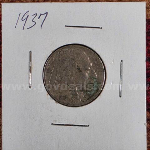 Very Nice Buffalo Nickel 1937