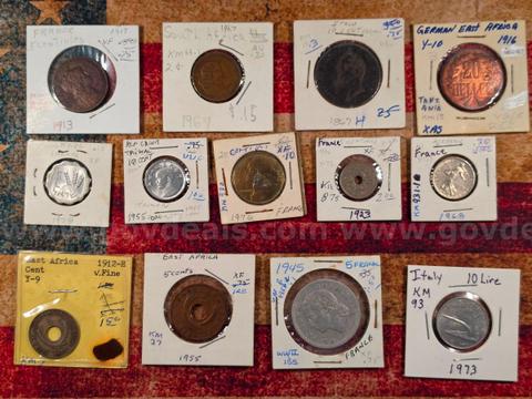 Lot of Foreign Coins
