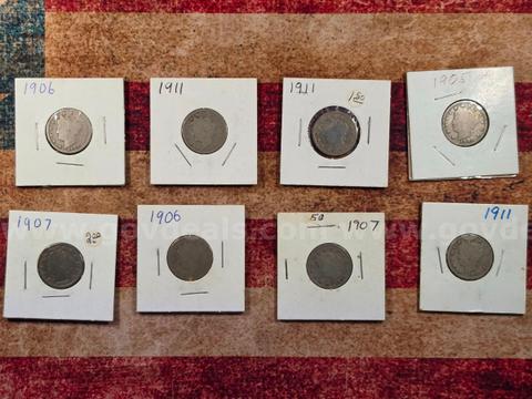 Lot of Liberty V Nickels