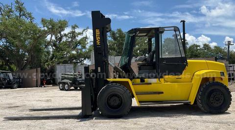 HYSTER 36,000 LB CAPACITY FORKLIFT; DIESEL POWERED