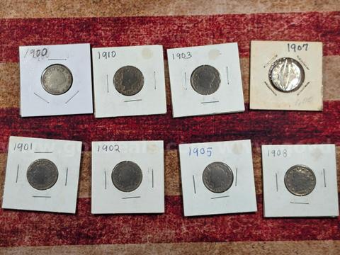 Lot of Liberty V Nickels