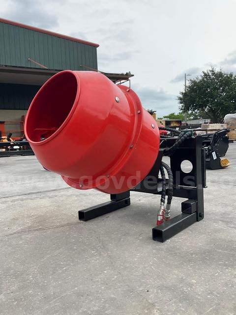 UNUSED MINI MIXING DRUM  ATTACHMENT FOR MINI SKID STEER