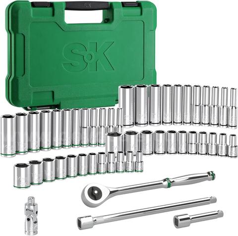 NEW 50 PC  SK S-K QUARTER INCH SOCKET SET - SHIPPING ONLY - MAINE