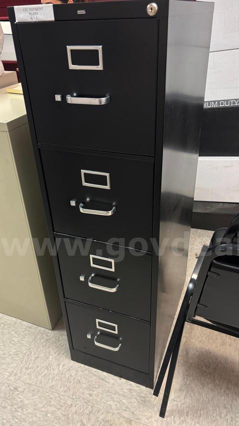 Used Four Drawer Vertical Filing cabinet