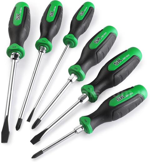 NEW SK S-K 6 PIECE SCREWDRIVER SET - SHIPPING ONLY - MA