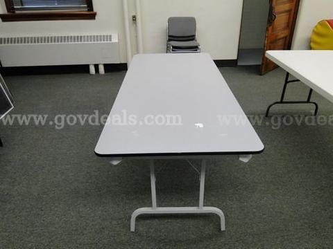 Folding Tables – Assorted Sizes (Qty: 7)