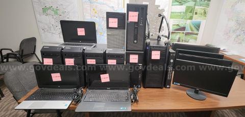 Desktops, laptops, monitors