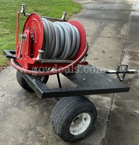 Reel Craft Hose Reel on Trailer