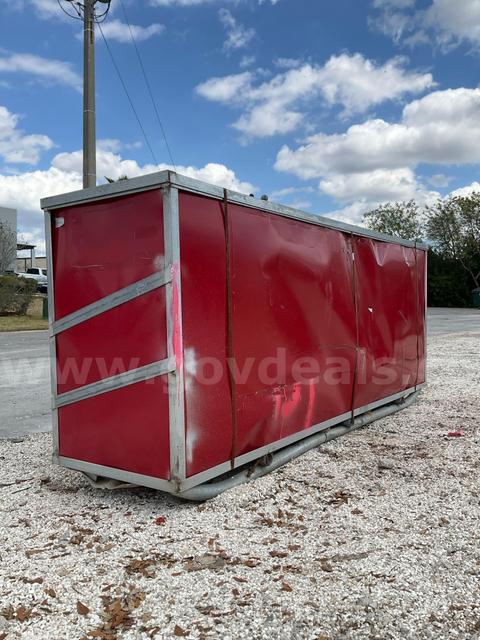 UNUSED GOLD MOUNTAIN DOME STORAGE SHELTER 308515R, APPROX 30FT x 85FT x 15FT