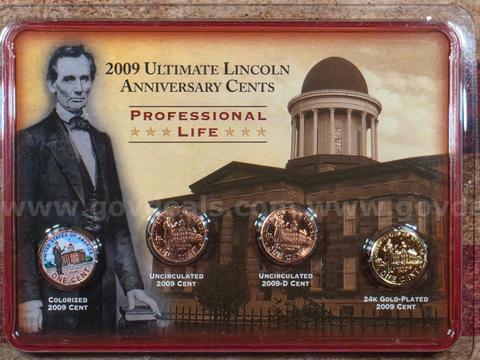 2009 Ultimate Lincoln Anniversary Set