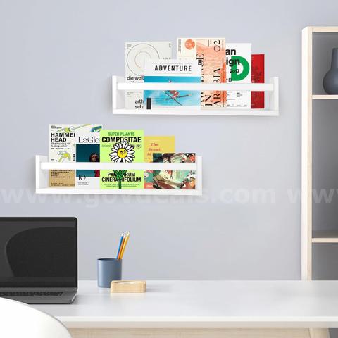 Brand New - Set of 2 Generic 23.6" Floating Wall Shelves, White - Shipping Available