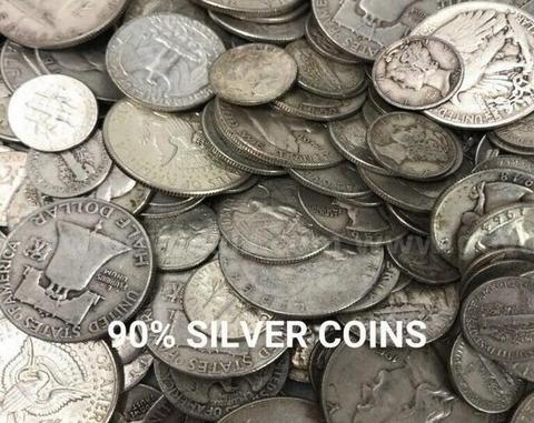 $1 Face Value Bag US Mixed 90% Silver